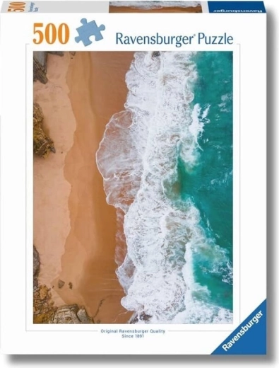 Puzzle Ravensburger Spiaggia a Cascais, Portogallo 500 pezzi