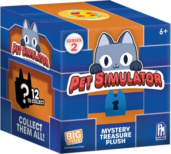 Pet Simulator serie 2 – peluche in scatola sorpresa - 1 pezzo