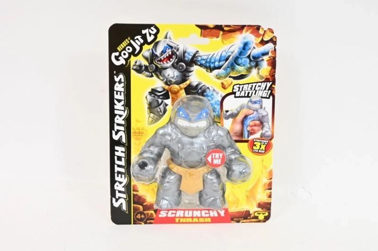 Goo Jit Zu Thrash Stretch Strikers – action figure allungabile