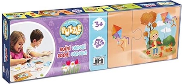 Puzzle per bambini in età prescolare – Le stagioni
