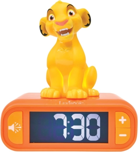 Sveglia Lexibook Simba con statuina luminosa