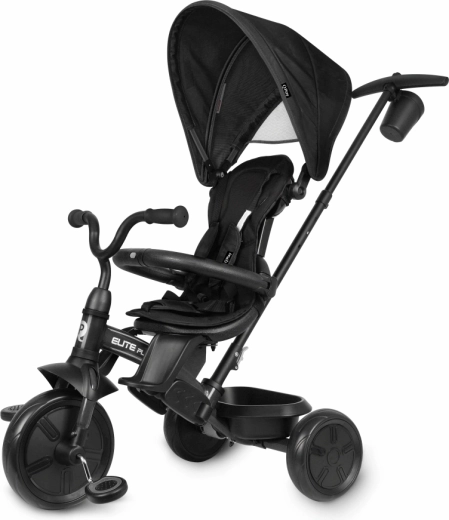 Triciclo QPlay Elite Platinum nero