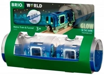 Metro Brio luminoso con tunnel