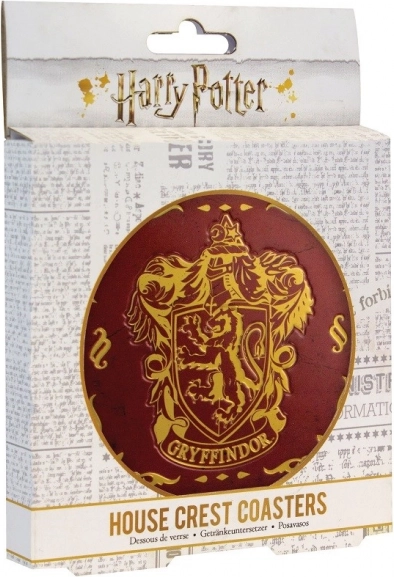 Sottobicchieri in metallo HARRY POTTER – Case di Hogwarts