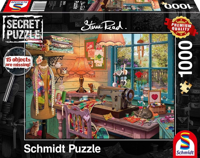 Puzzle Schmidt Secret – laboratorio di cucito, 1000 pezzi