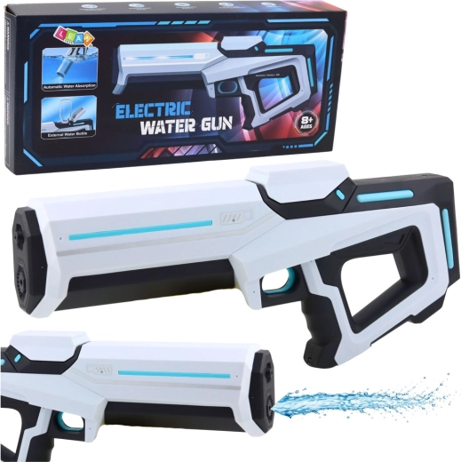 Pistola ad acqua elettrica con ricarica automatica 9 m, 300 ml