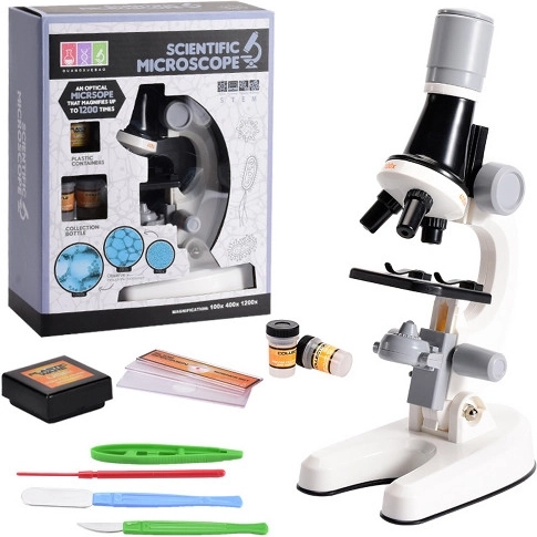Microscopio educativo di base 100×/600×/900×
