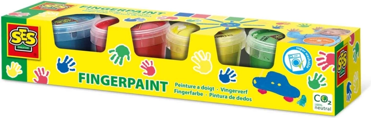 Colori a dita colori base 4 × 110 ml