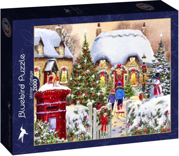 Puzzle Bluebird baita invernale 2000 pezzi