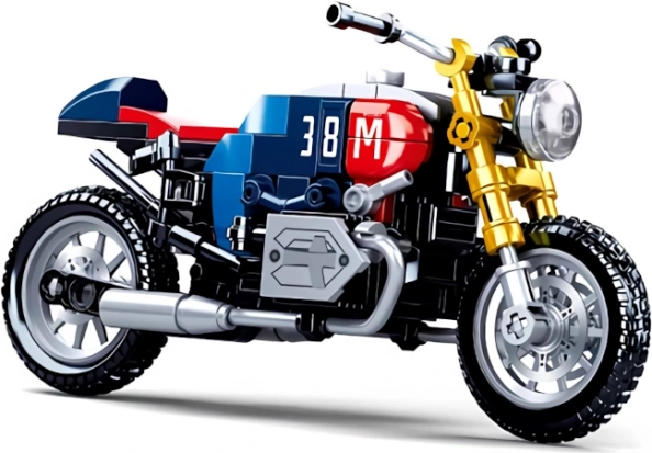 Sluban Model Bricks moto café racer – set di costruzione da 197 pezzi