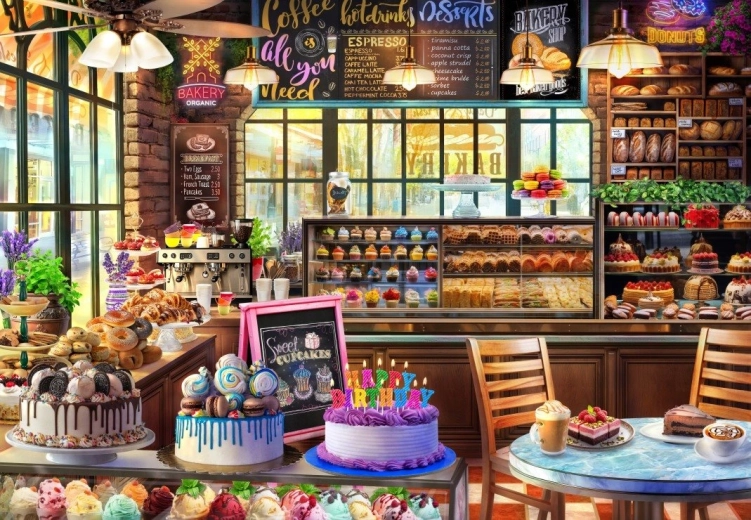 Puzzle Panetteria 1000 pezzi BLUEBIRD