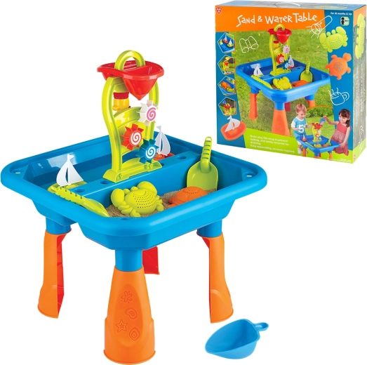 PlayGo tavolo per acqua e sabbia – set da 20 pezzi