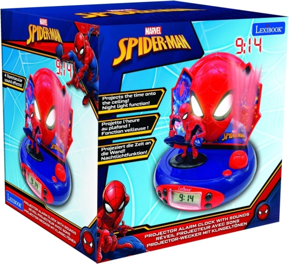 Sveglia 3D con proiettore SPIDER-MAN