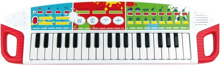 Strumento a tastiera per bambini Szalone Klawisze con 37 tasti