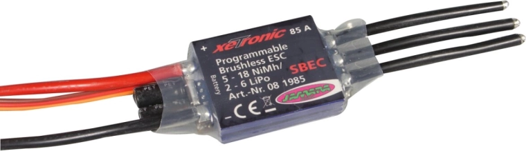 Regolatore Xetronic 85 A con BEC da 5 A