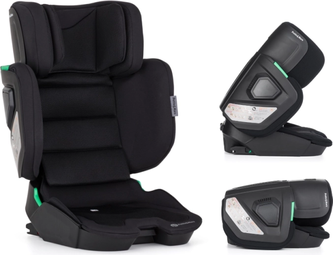 Seggiolino auto Petite&Mars Flex Pro i-Size Coal Black Air 100–150 cm