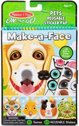 Set creativo Make-a-Face: Animali domestici