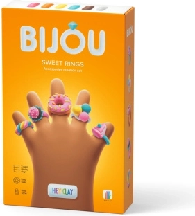 Hey Clay Bijou – adorabili anelli, set creativo di modellazione