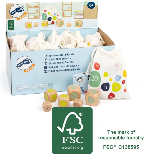 Cubi educativi per il calcolo