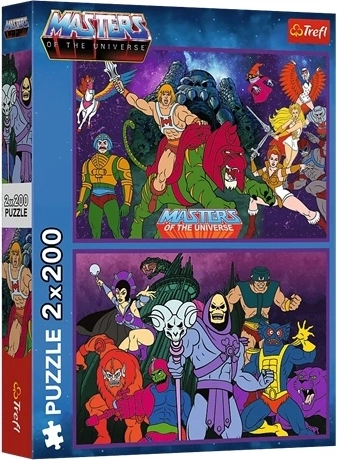Puzzle per bambini Na potęgę Posępnego Czerepu 2 × 200 pezzi