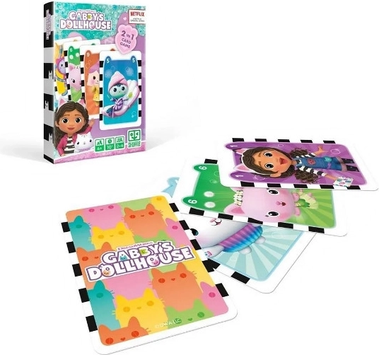 Carte Piotruś e memory La Casa dei Gattini di Gabby