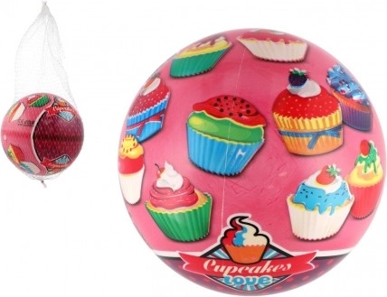 Pallone gonfiabile Cupcakes 23 cm in rete