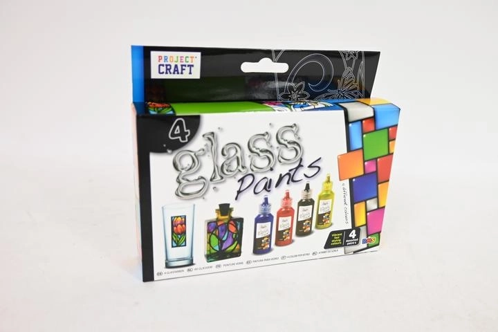 Set di colori per pittura su vetro – 4 colori
