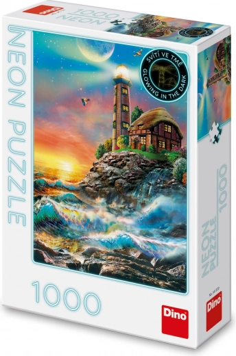 Puzzle Neon Faro 1000 Pezzi