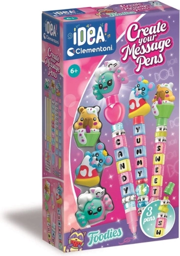 Mini fabbrica di penne con messaggio personalizzato