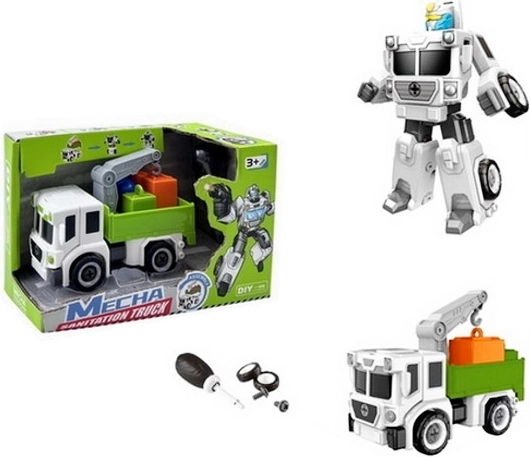 Robot 2in1 – camion dei rifiuti e robot trasformabile