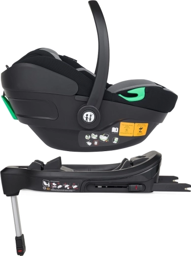 Petite&Mars seggiolino auto Core Pro i-Size Black Grey 40–87 cm con base ISOFIX