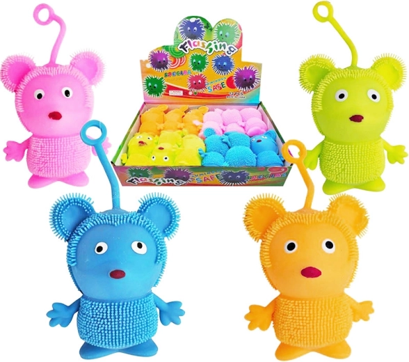 Topo luminoso antistress da spremere – giocattolo antistress