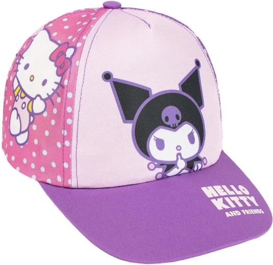 Cappellino con visiera Hello Kitty Kuromi