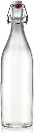Bottiglia in vetro TORO con chiusura a staffa (tipo patent) 260 ml