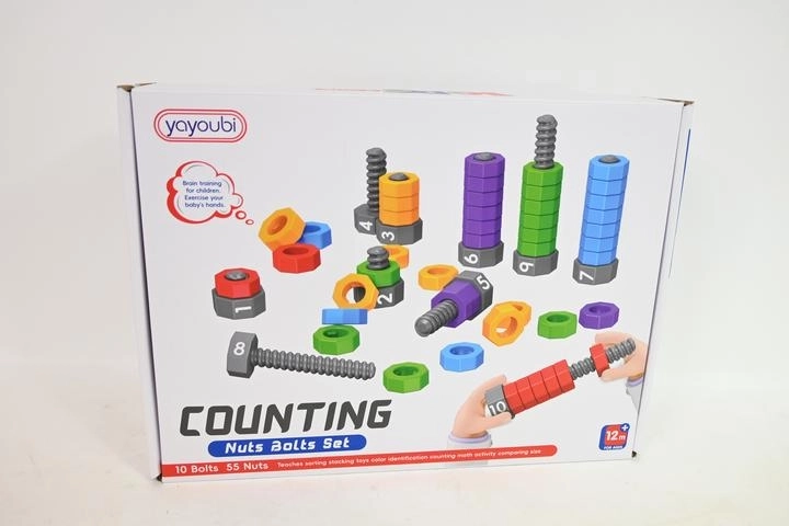 Set didattico di viti – imparare a contare