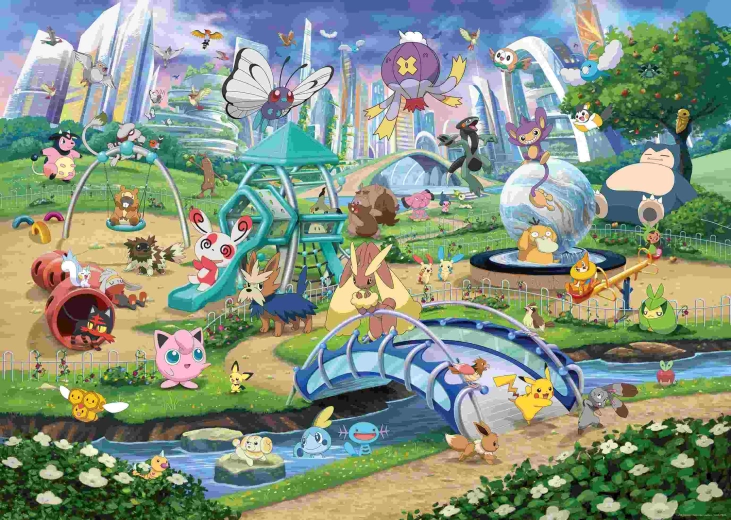 Puzzle Ravensburger Pokémon Breakout 1, 1000 pezzi