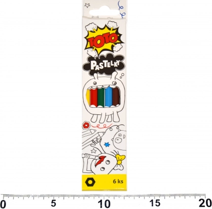 Matite colorate esagonali 6 pz