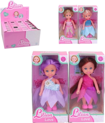 Bambola con ali 14 cm