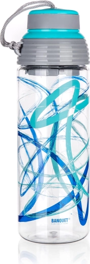 Borraccia in tritan 550 ml BANQUET QUEST turchese
