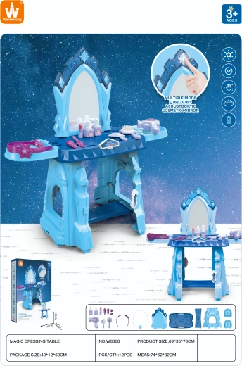 Toletta ghiacciata per bambini con accessori 