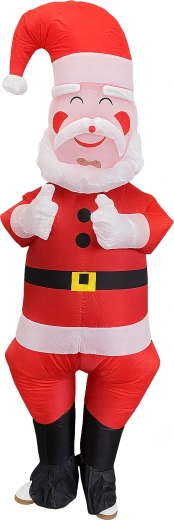 Costume gonfiabile di San Nicola per adulti