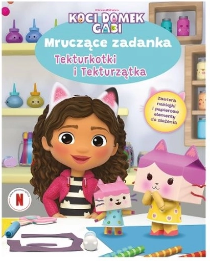 La casa delle bambole di Gabby – fusa…: libro attivo in cartone per bambini