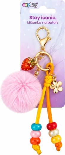 Portachiavi fashion Oxybag fragola