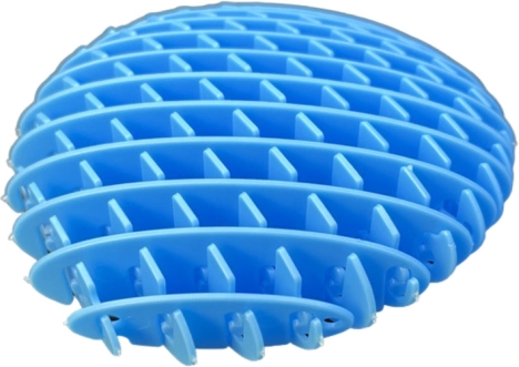 Giocattolo antistress fidget blu 10 cm