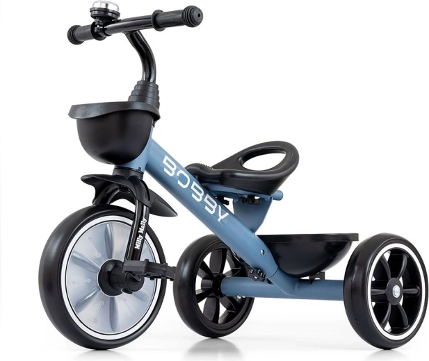 Triciclo e bicicletta senza pedali per bambini Milly Mally Bobby Denim