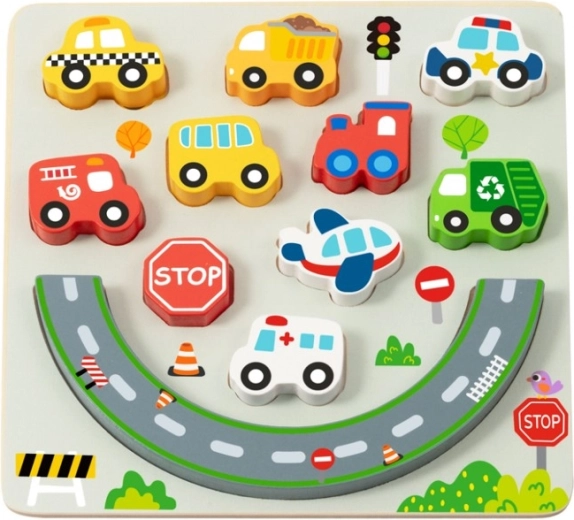 2Kids Toys puzzle di bilanciamento City 2 in 1