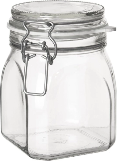 Barattolo in vetro con chiusura a clip Gothika 0,75 l