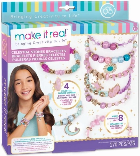 Make It Real set per creare braccialetti Celestial Stones
