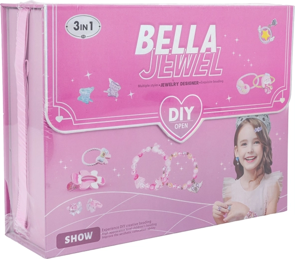 Set creativo per realizzare gioielli con accessori