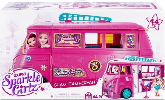 ZURU Sparkle Girlz caravan retrò con accessori